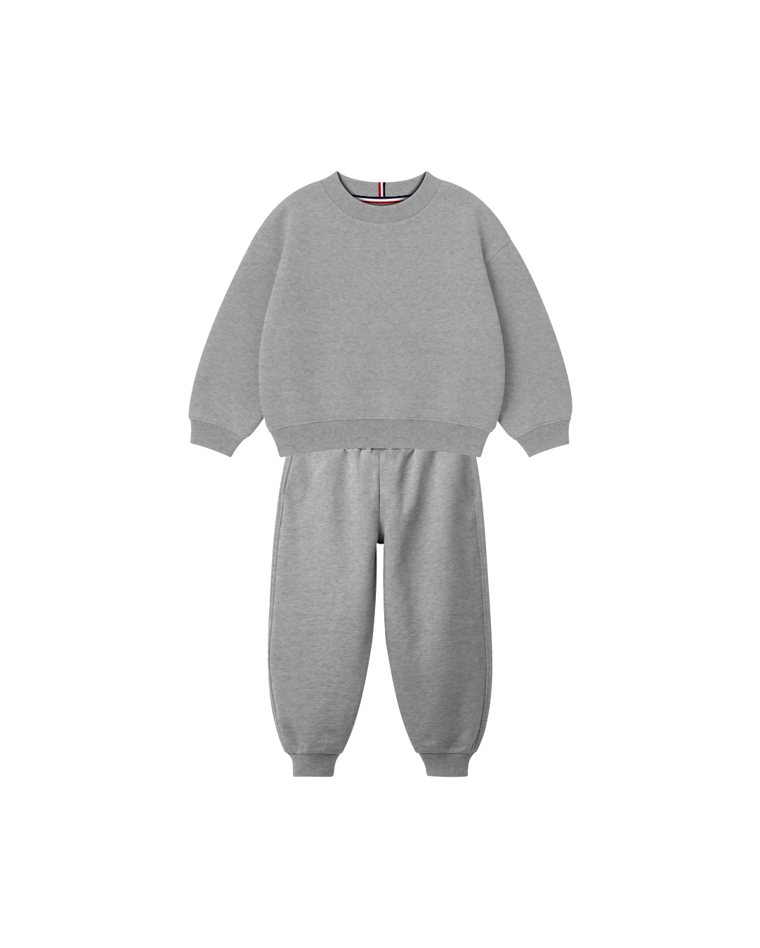 Conjunto Infantil Gola Careca/Calça Over-Fit em Moletom KIDS1© (Pack-2)