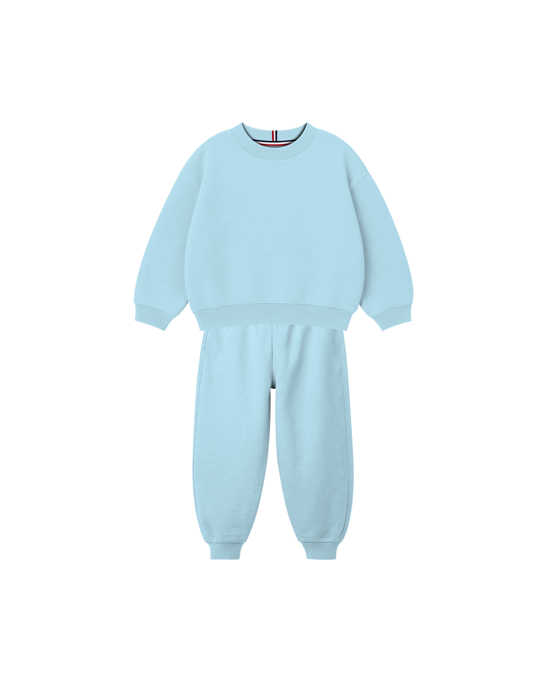 Conjunto Infantil Gola Careca/Calça Over-Fit em Moletom KIDS1© (Pack-2)