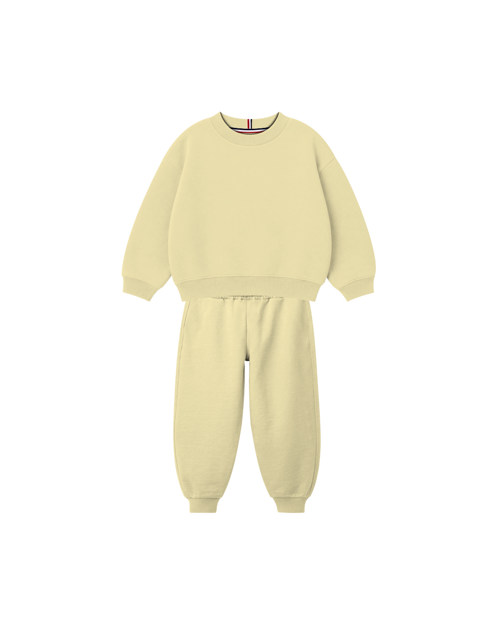 Conjunto Infantil Gola Careca/Calça Over-Fit em Moletom KIDS1© (Pack-2)
