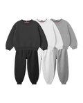 Conjunto Infantil Gola Careca/Calça Over-Fit em Moletom KIDS1© (Pack-6)