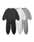 Conjunto Infantil Gola Careca/Calça Over-Fit em Moletom KIDS1© (Pack-6)