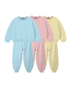 Conjunto Infantil Gola Careca/Calça Over-Fit em Moletom KIDS1© (Pack-6)