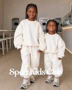 Conjunto Infantil Gola Careca/Calça Over-Fit em Moletom KIDS1© (Pack-6)