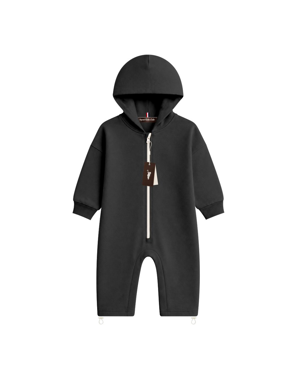 Macacão Infantil Overall Capuz em Moletom ESSENTIALS©