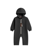 Macacão Infantil Overall Capuz em Moletom ESSENTIALS©