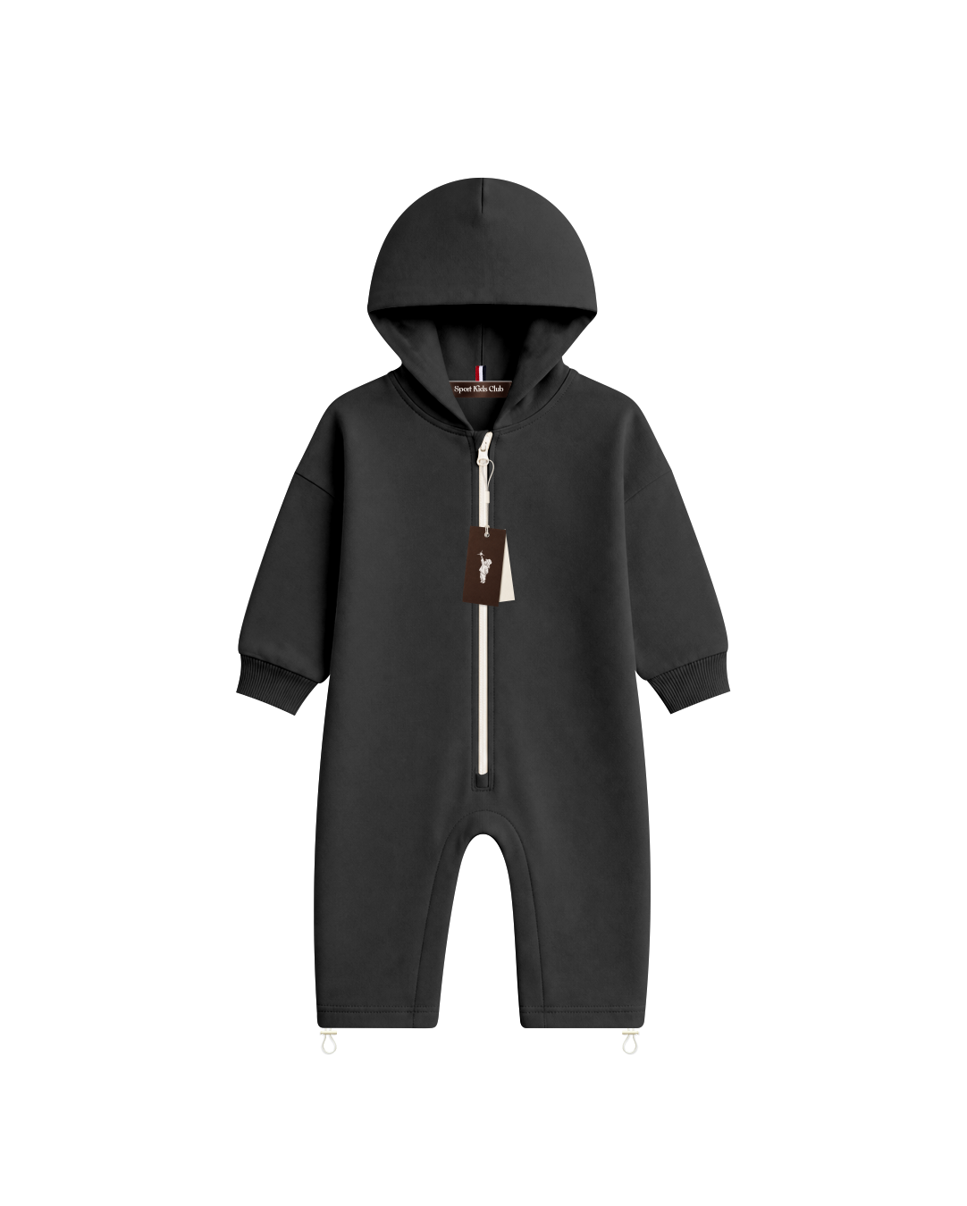 Macacão Infantil Overall Capuz em Moletom ESSENTIALS©