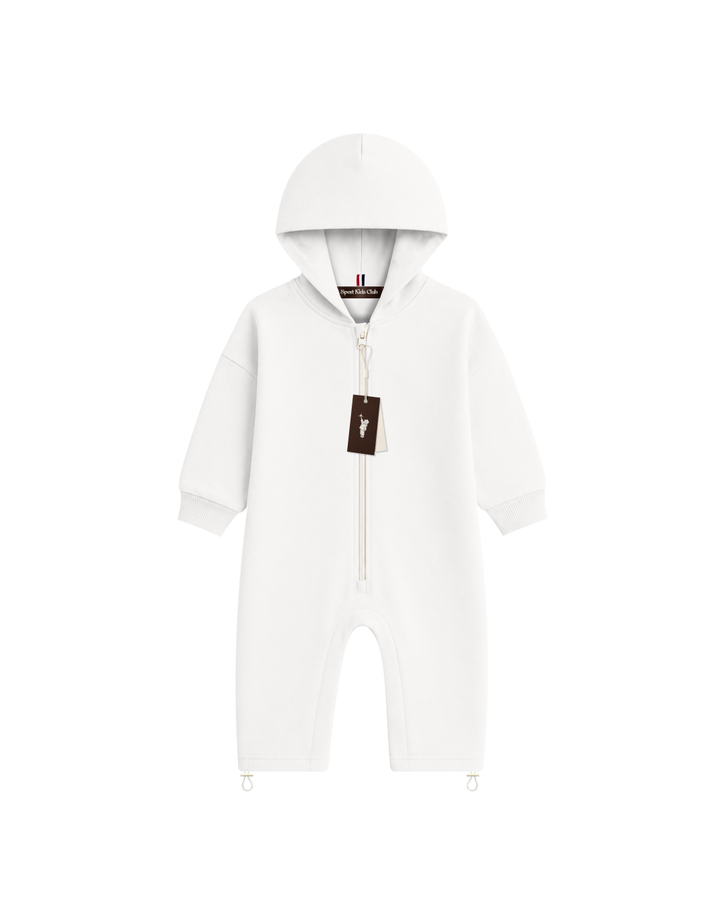 Macacão Infantil Overall Capuz em Moletom ESSENTIALS©
