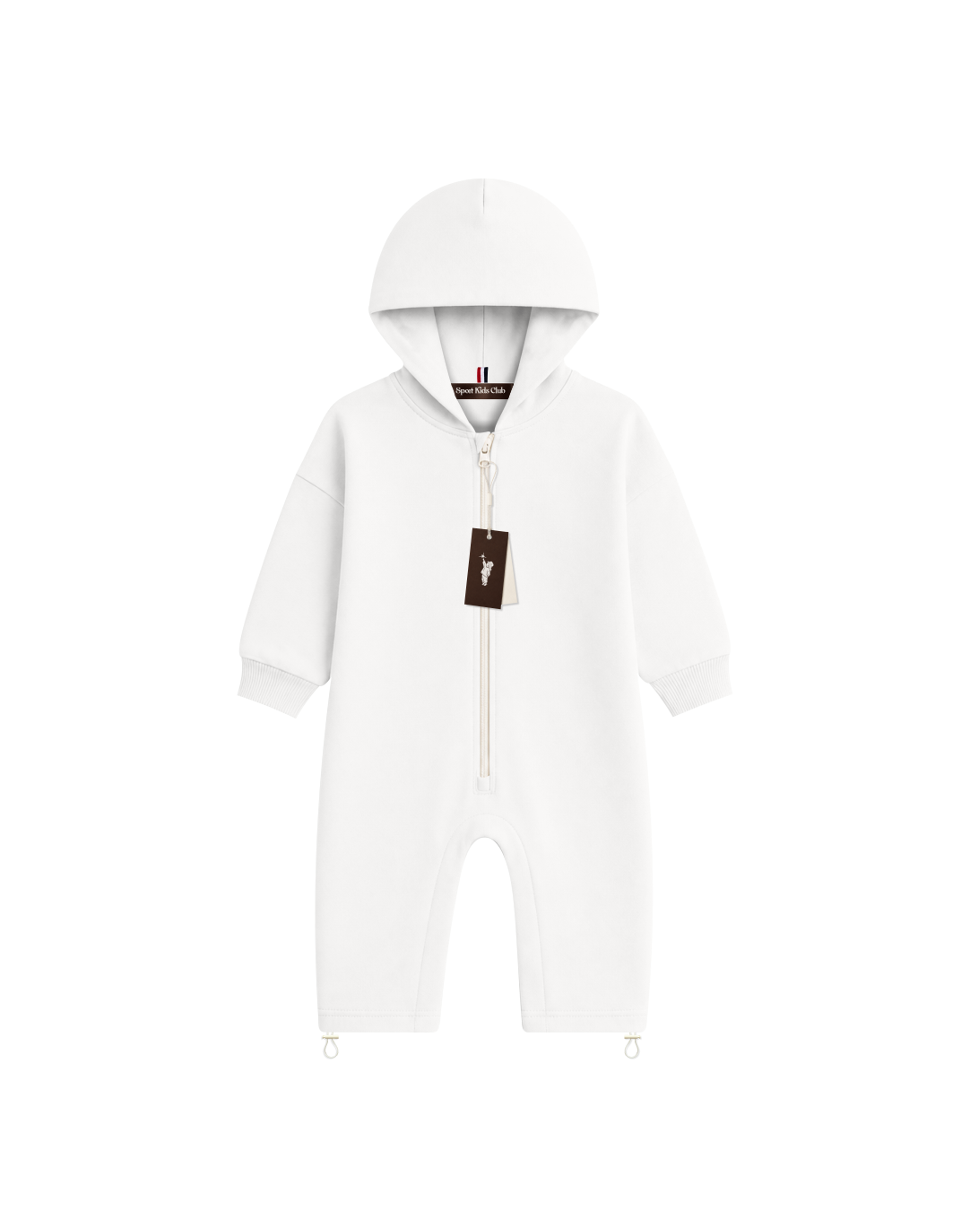 Macacão Infantil Overall Capuz em Moletom ESSENTIALS©