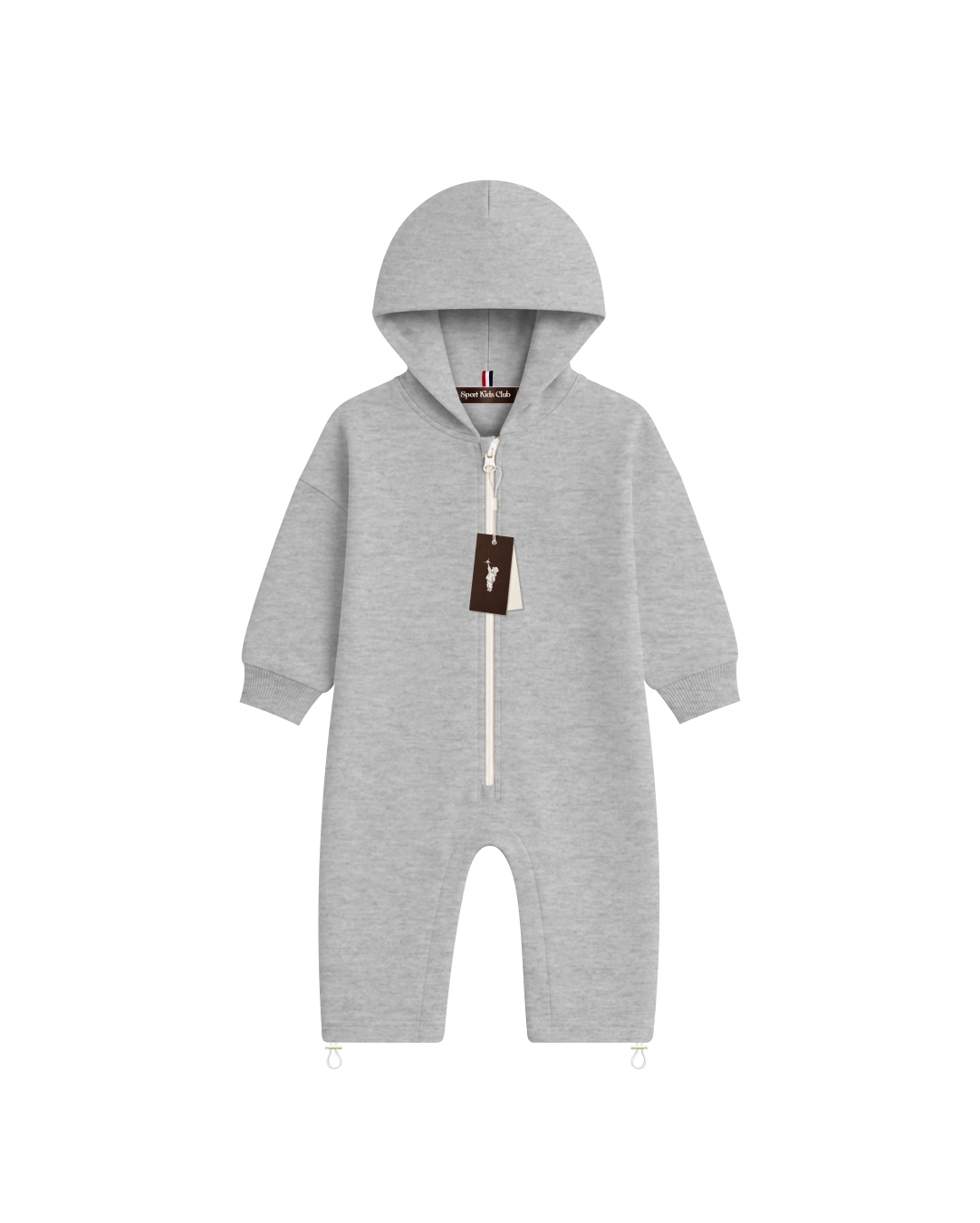 Macacão Infantil Overall Capuz em Moletom ESSENTIALS©