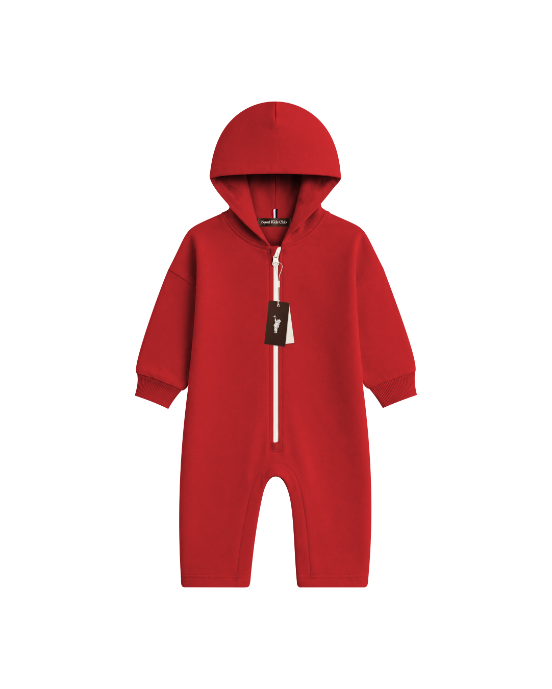 Macacão Infantil Overall Capuz em Moletom SPORTY©