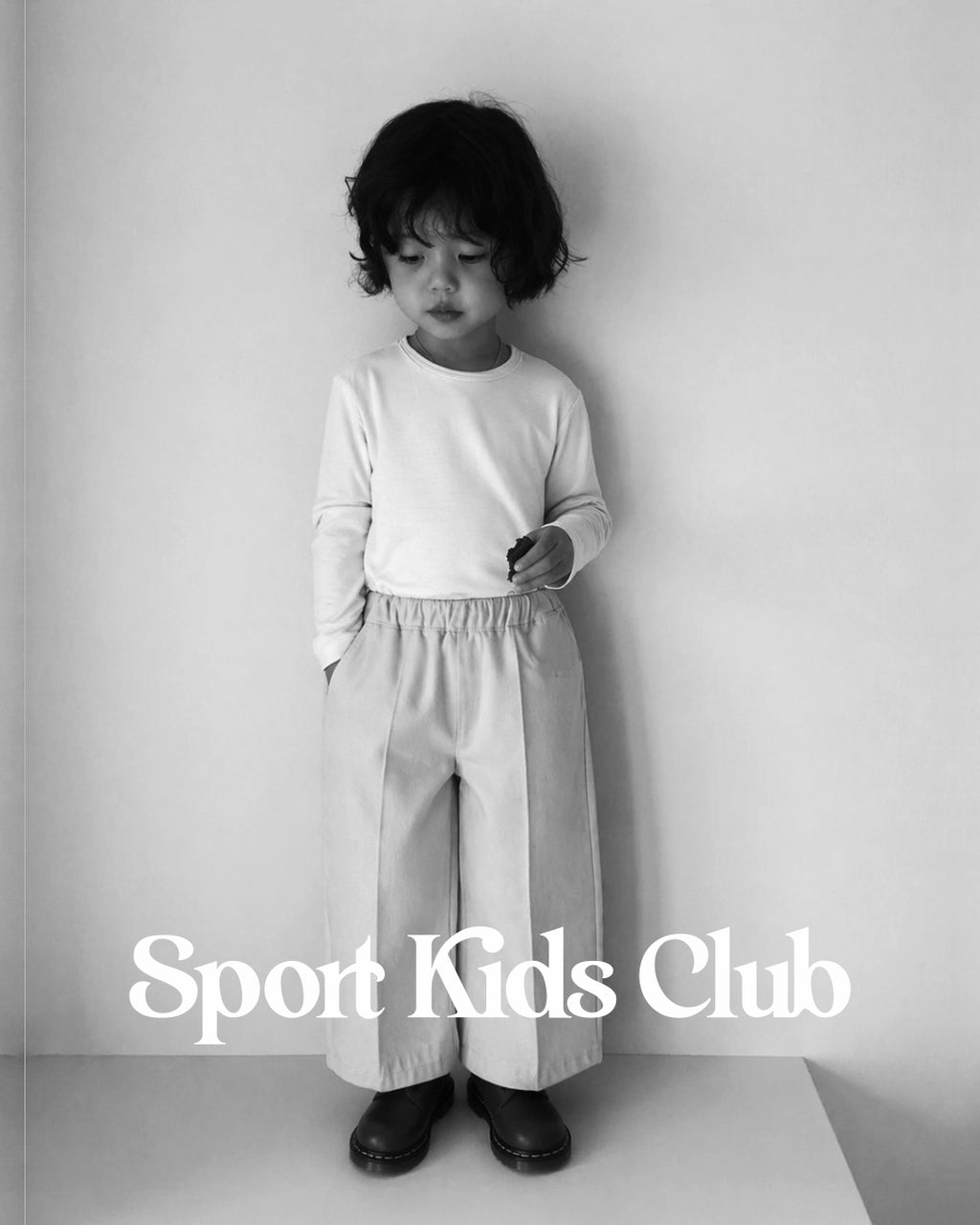 Camiseta Infantil Manga Longa Regular-Fit em Malha KIDS1©