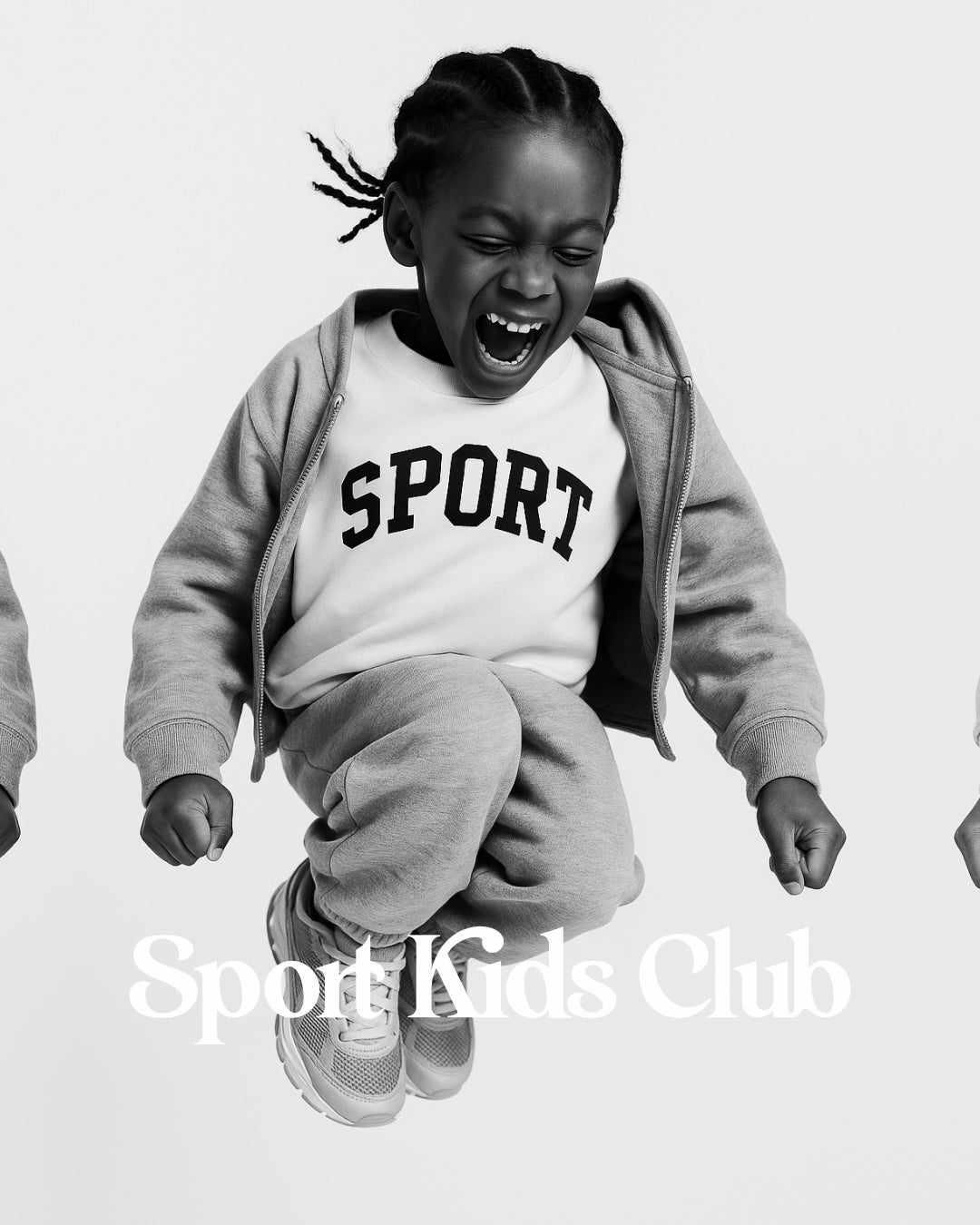 Blusa Infantil Canguru com Zíper Regular-Fit em Moletom KIDS1©