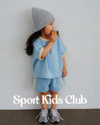 Conjunto Infantil Oversized-Fit Ringer 3 CamisetaS 3 BermudaS KIDS2© (Pack-6)