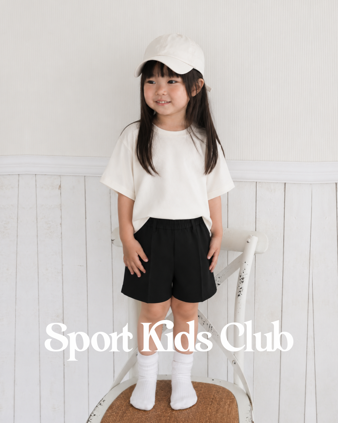 Shorts de Alfaiataria Infantil Clássico Reto em Algodão KIDS1©