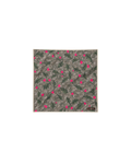 Pocket Square "Floral Musgo" em Algodão KIDS3©