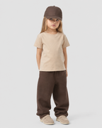 Calça Infantil Baggy Over-Fit em Moletom DESERT CAMO©