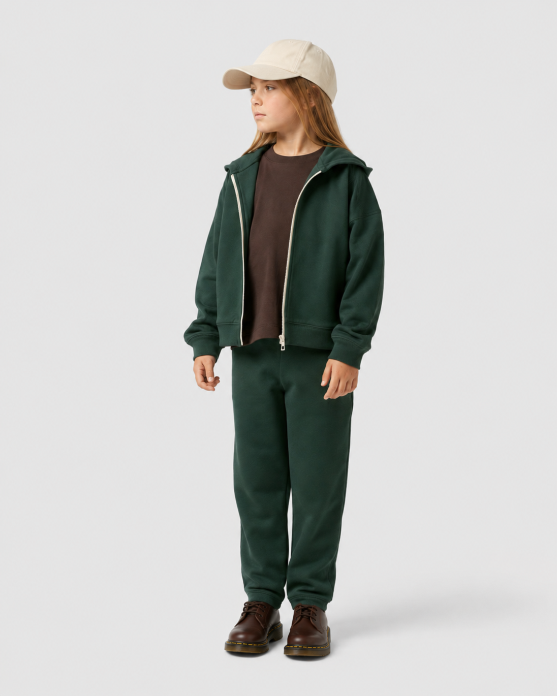 Calça Infantil Baggy Over-Fit em Moletom DESERT CAMO©
