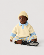 Bermuda Infantil Xadrez Patchwork em Moletom KIDS2©