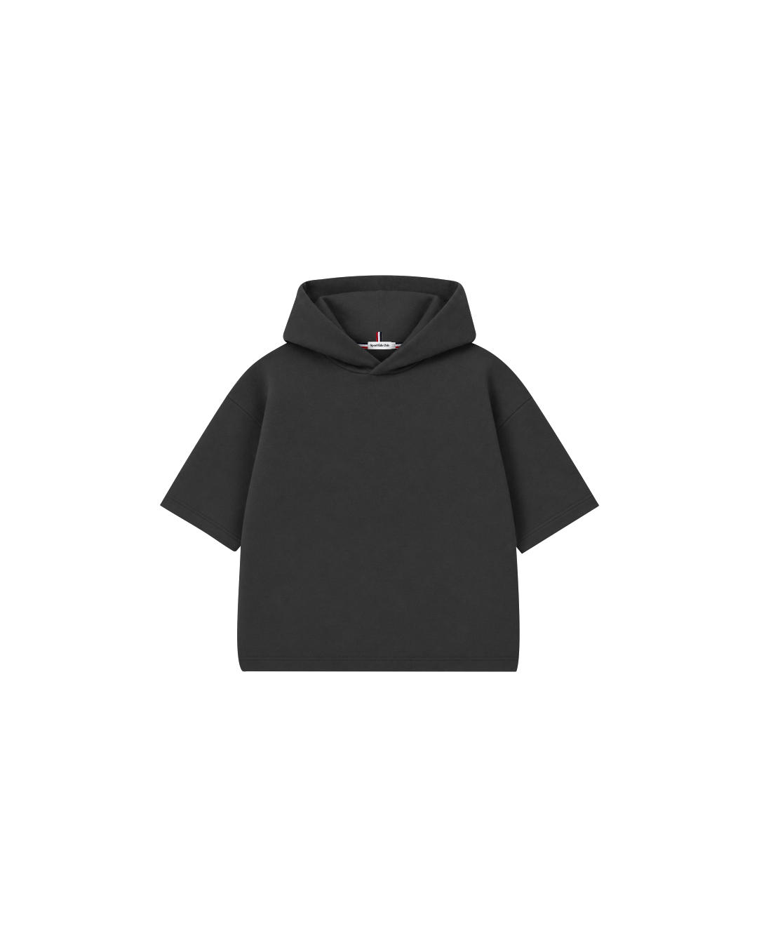 Blusa Infantil Capuz Manga Curta Over Fit em Moletom KIDS1©