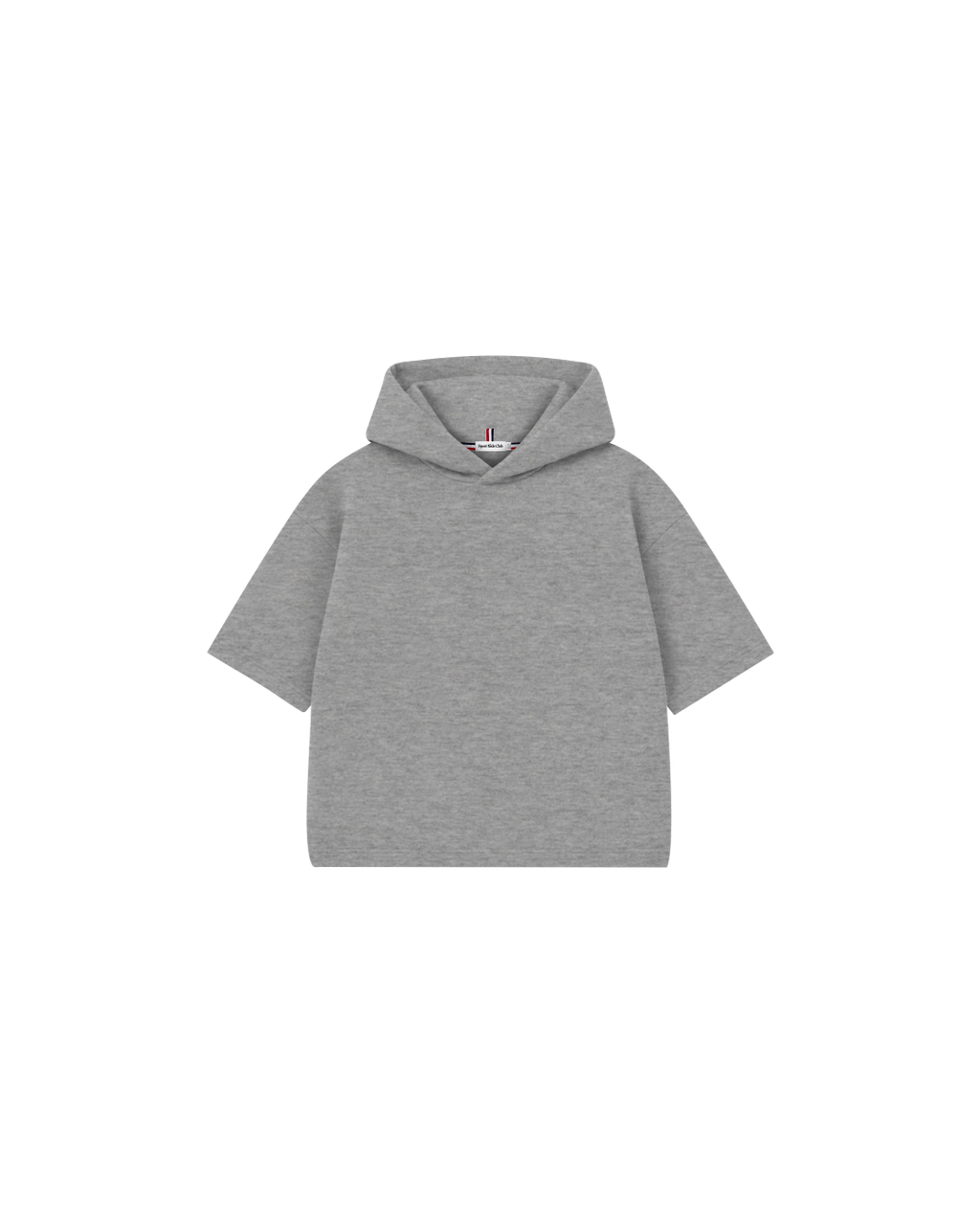 Blusa Infantil Capuz Manga Curta Over Fit em Moletom KIDS1©