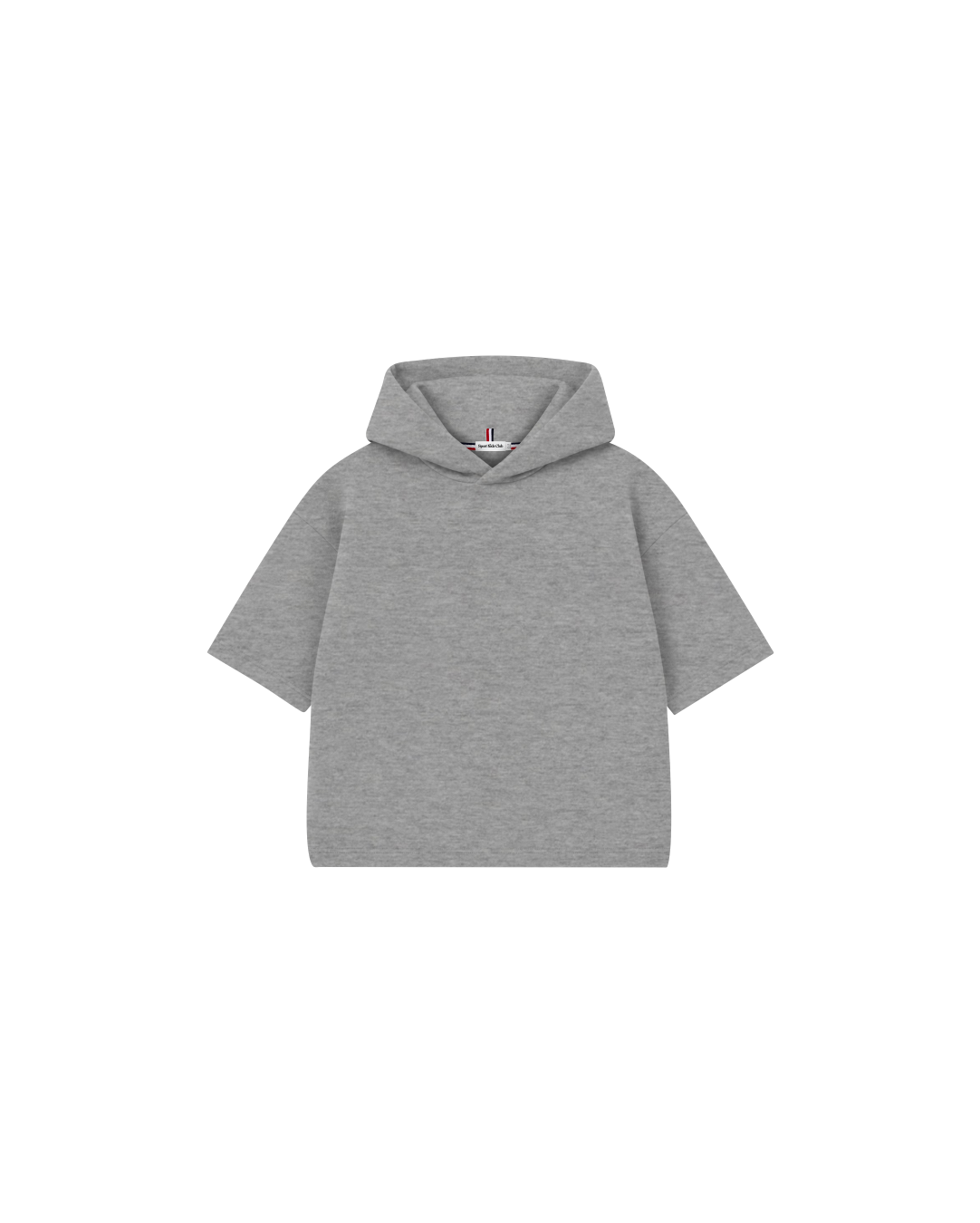 Blusa Infantil Capuz Manga Curta Over Fit em Moletom KIDS1©