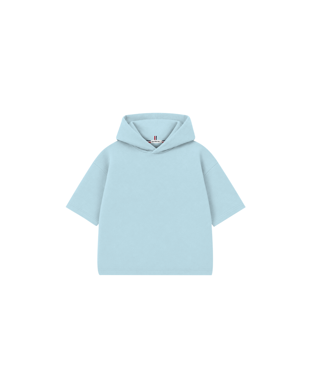 Blusa Infantil Capuz Manga Curta Over Fit em Moletom KIDS1©