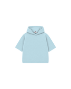 Blusa Infantil Capuz Manga Curta Over Fit em Moletom KIDS1©