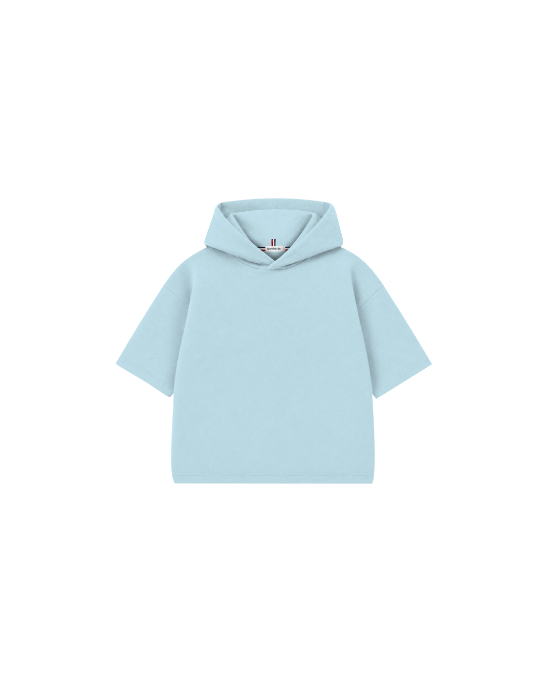 Blusa Infantil Capuz Manga Curta Over Fit em Moletom KIDS1©