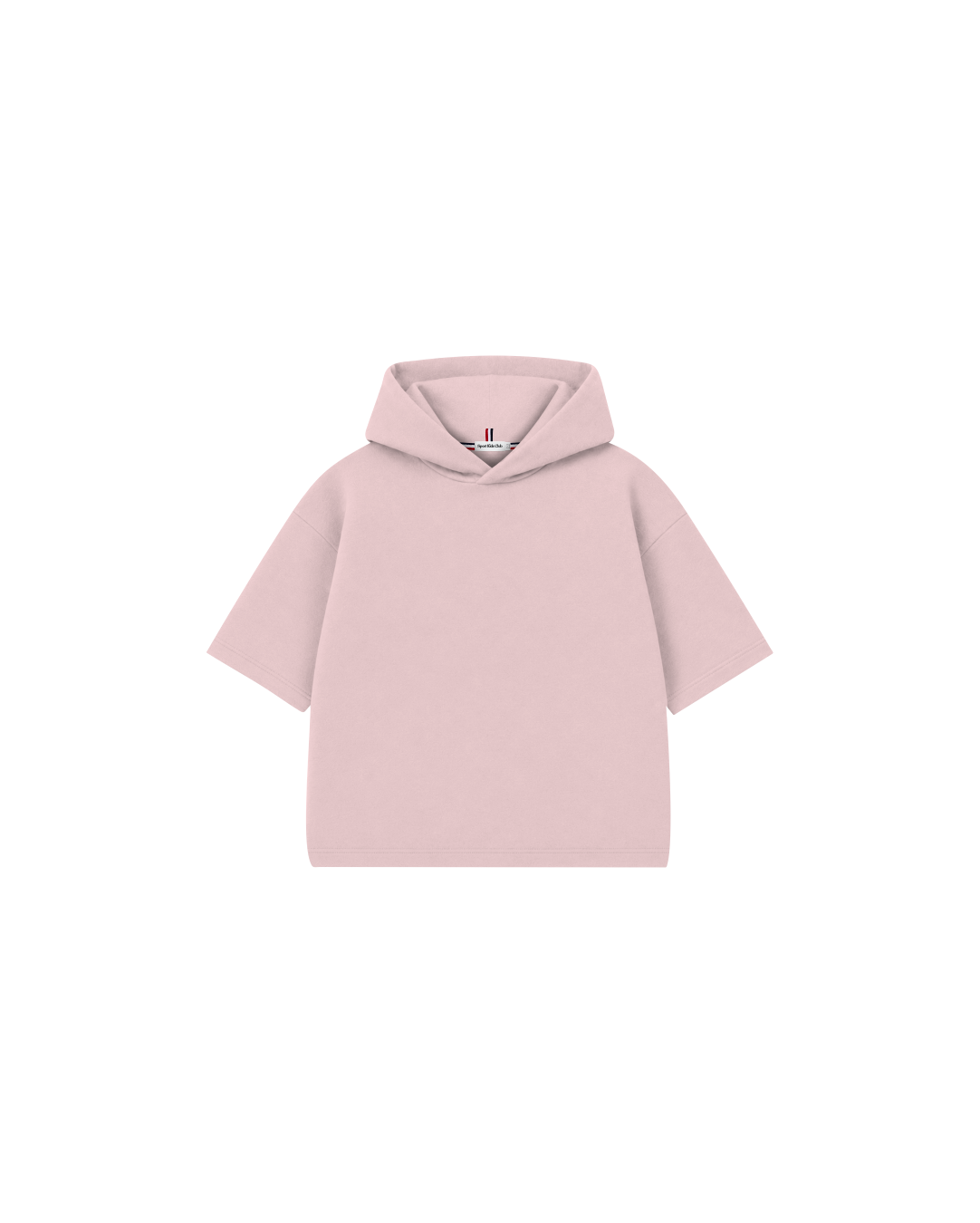Blusa Infantil Capuz Manga Curta Over Fit em Moletom KIDS1©