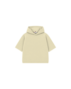 Blusa Infantil Capuz Manga Curta Over Fit em Moletom KIDS1©