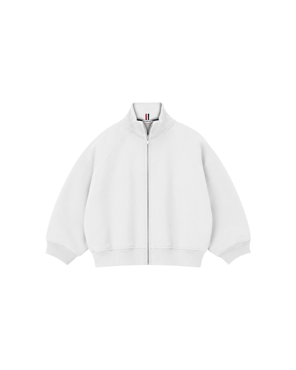 Blusa Infantil Gola Alta Zíper Total em Moletom KIDS1©