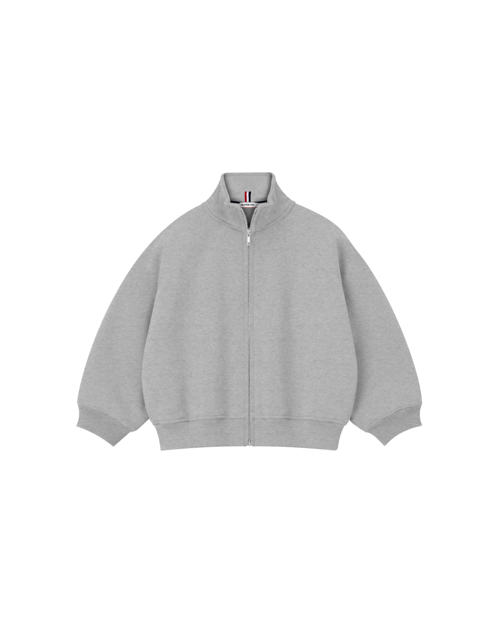 Blusa Infantil Gola Alta Zíper Total em Moletom KIDS1©