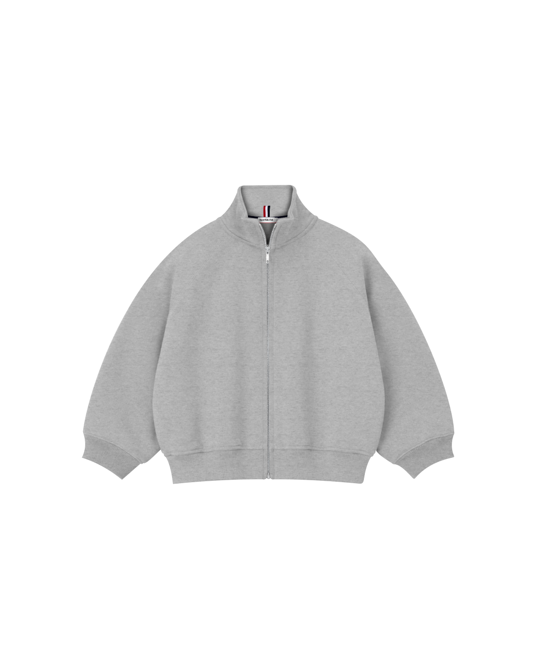 Blusa Infantil Gola Alta Zíper Total em Moletom KIDS1©