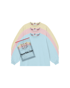 Camiseta Infantil Manga Longa Over-Fit em Malha KIDS1© PACK-3