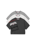 Camiseta Infantil Over-Fit em Malha  KIDS1© PACK-3