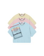 Camiseta Infantil Over-Fit em Malha  KIDS1© PACK-3