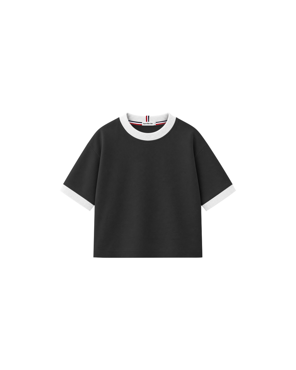 Camiseta Infantil Over-Fit Ringer em Moletom KIDS2©