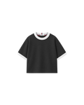Camiseta Infantil Over-Fit Ringer em Moletom KIDS2©
