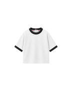 Camiseta Infantil Over-Fit Ringer em Moletom KIDS2©