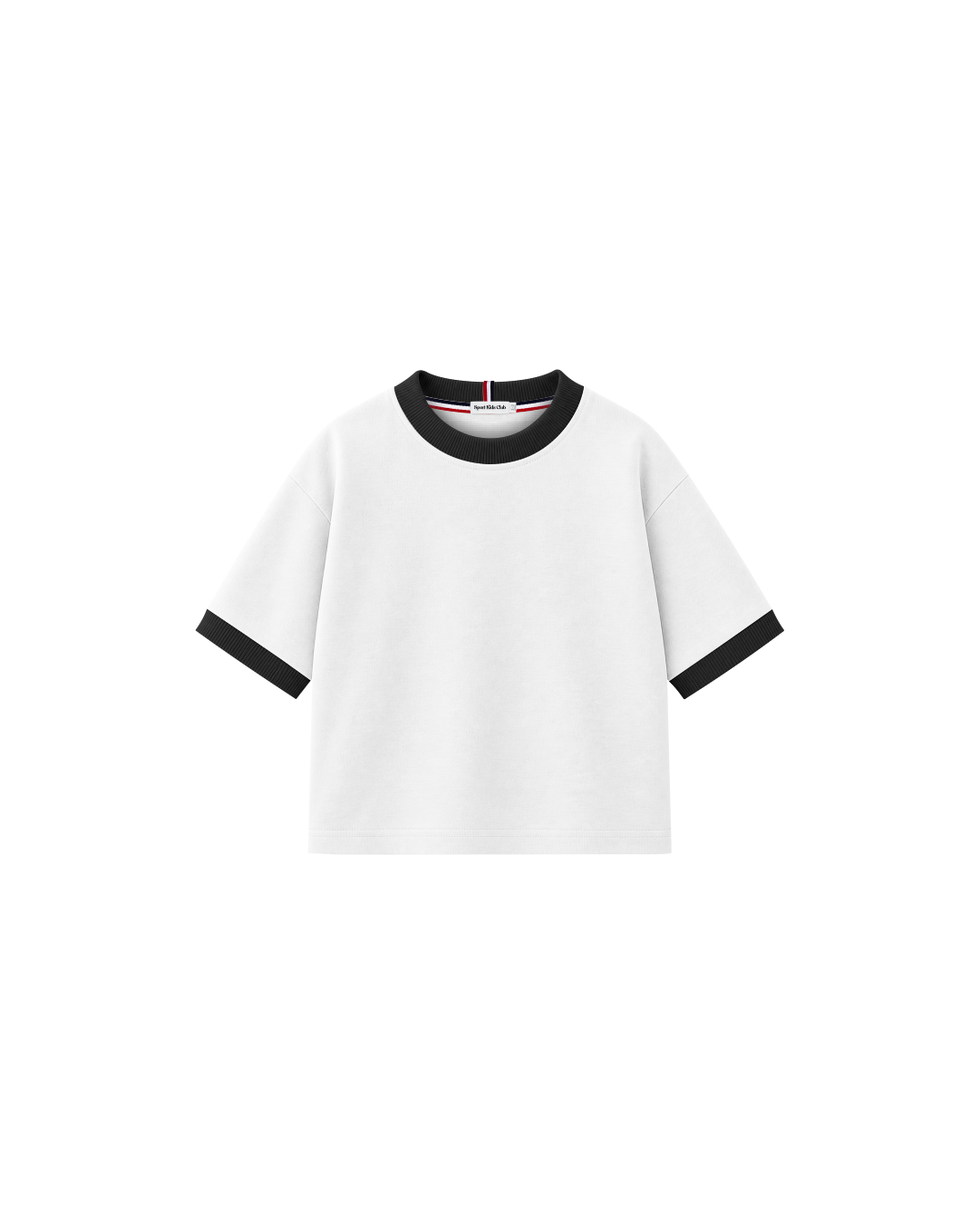 Camiseta Infantil Over-Fit Ringer em Moletom KIDS2©