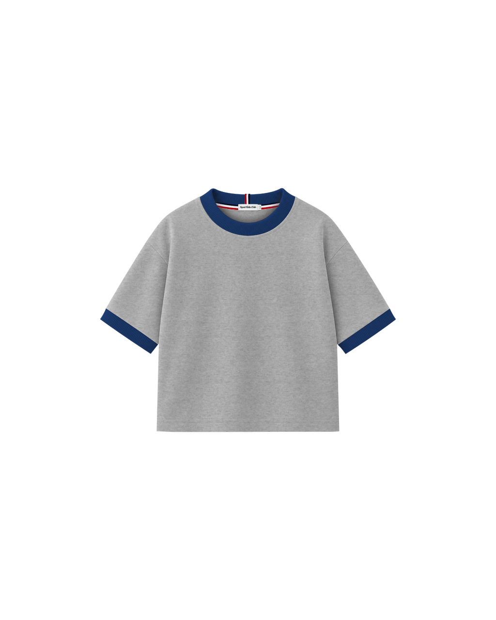 Camiseta Infantil Over-Fit Ringer em Moletom KIDS2©