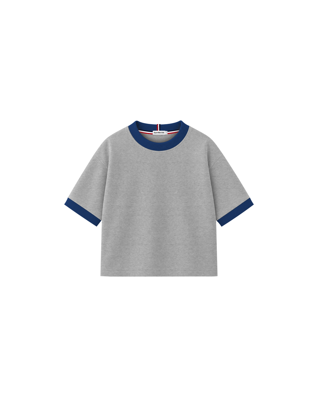 Camiseta Infantil Over-Fit Ringer em Moletom KIDS2©