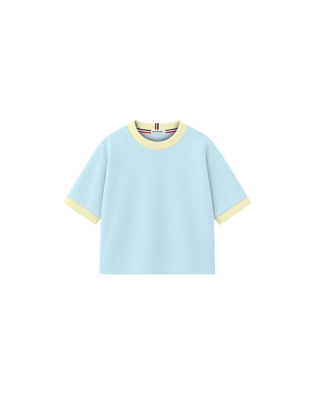 Camiseta Infantil Over-Fit Ringer em Moletom KIDS2©