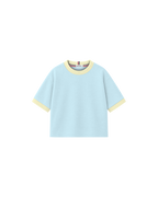 Camiseta Infantil Over-Fit Ringer em Moletom KIDS2©
