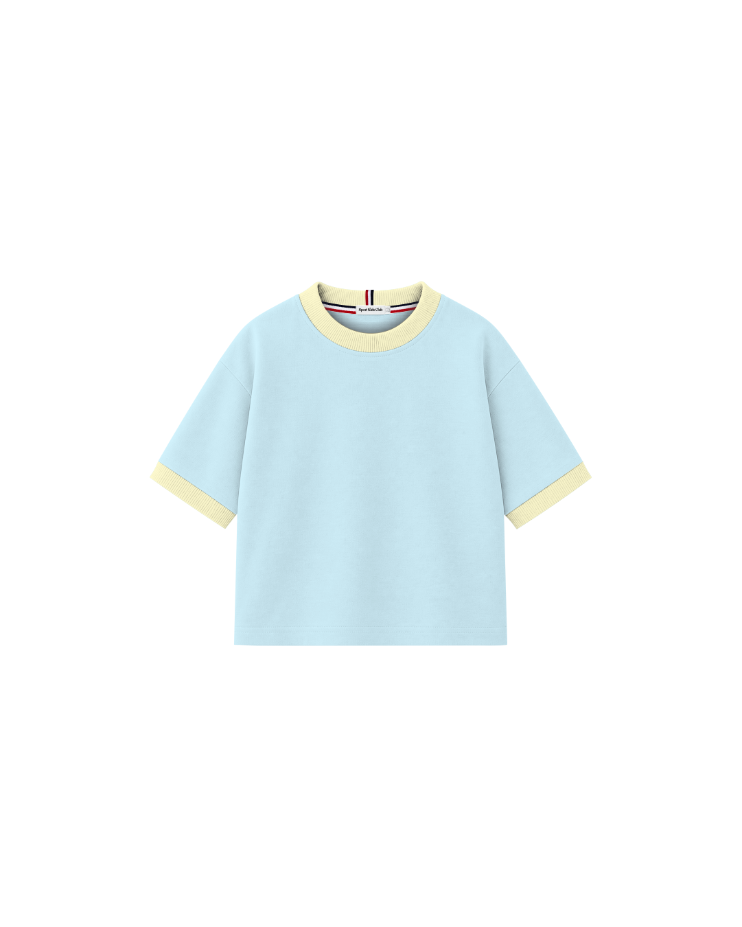 Camiseta Infantil Over-Fit Ringer em Moletom KIDS2©