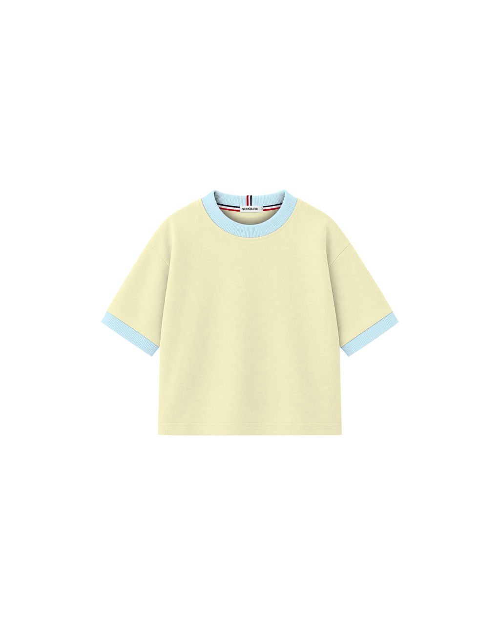 Camiseta Infantil Over-Fit Ringer em Moletom KIDS2©
