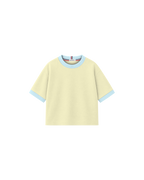 Camiseta Infantil Over-Fit Ringer em Moletom KIDS2©