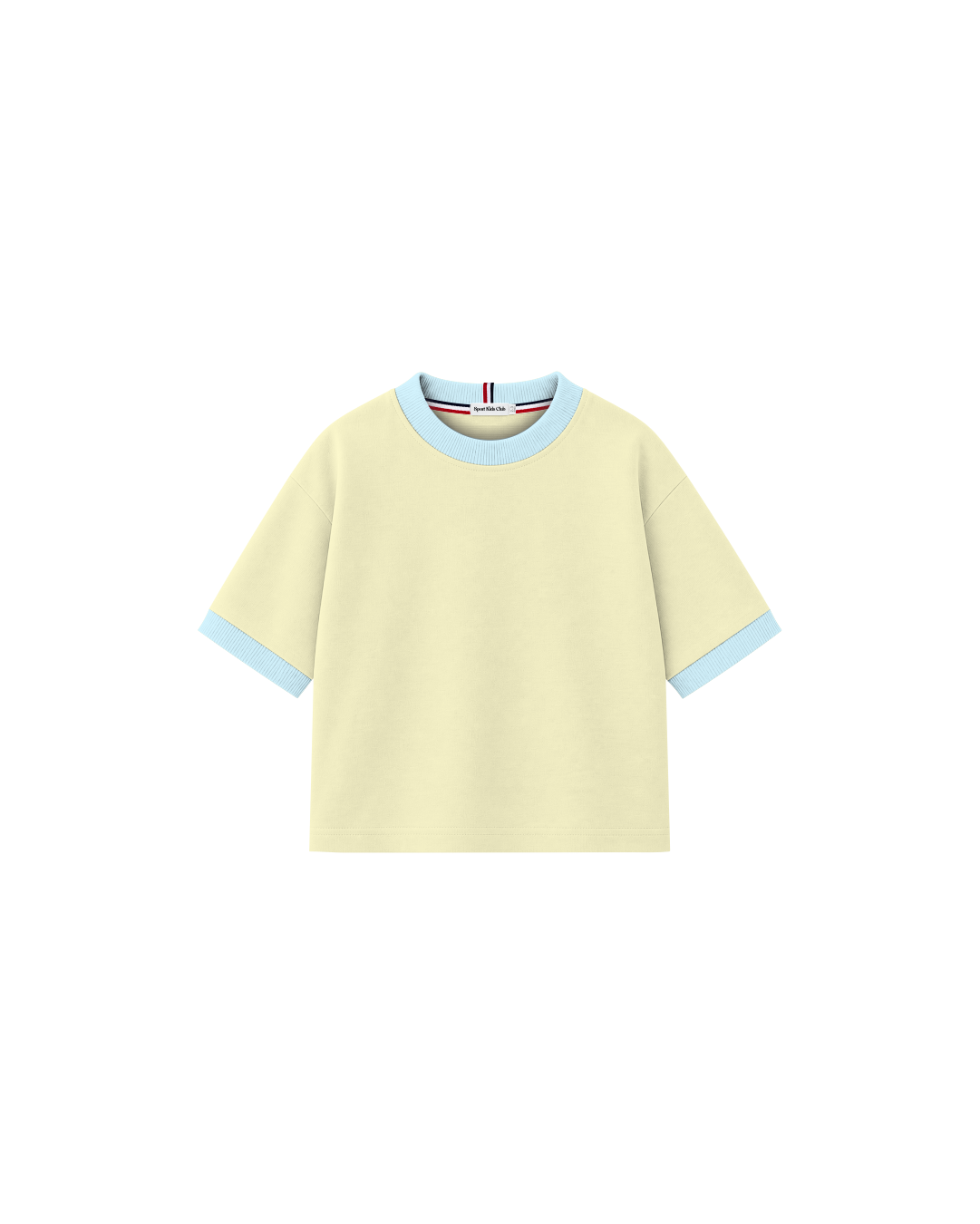 Camiseta Infantil Over-Fit Ringer em Moletom KIDS2©