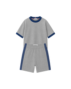 Conjunto Infantil Oversized-Fit Ringer 1 Camiseta 1 Bermuda KIDS2© (Pack-2)