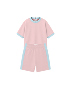 Conjunto Infantil Oversized-Fit Ringer 1 Camiseta 1 Bermuda KIDS2© (Pack-2)